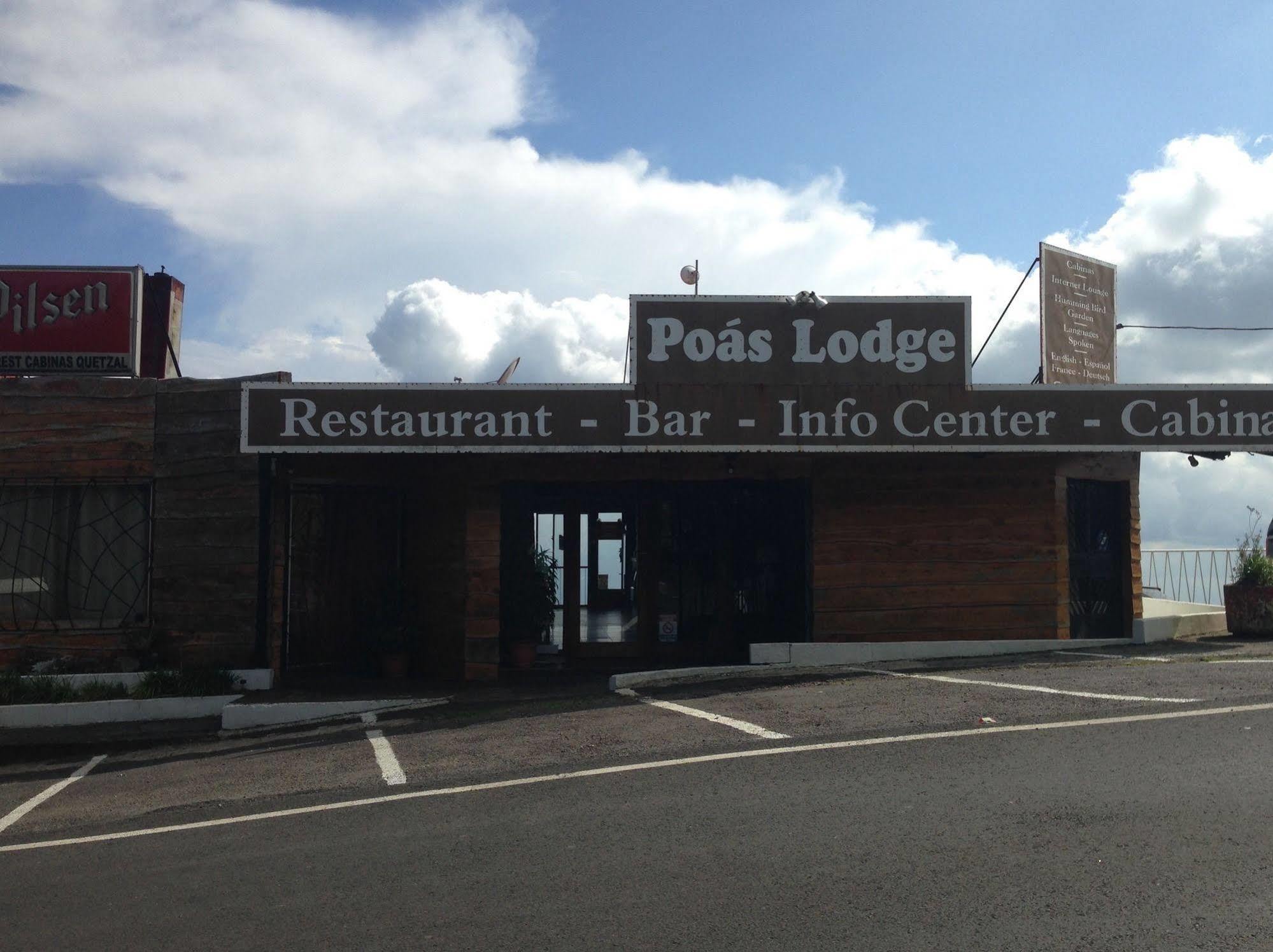 Poas Lodge Poasito Exteriör bild